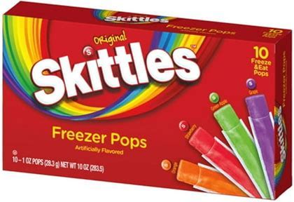 Skittles Freezer Pops