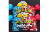Slime Licker Double Play Blue Razz & Strawberry
