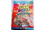 Sour Dudes Mini Belts Rainbow Berry
