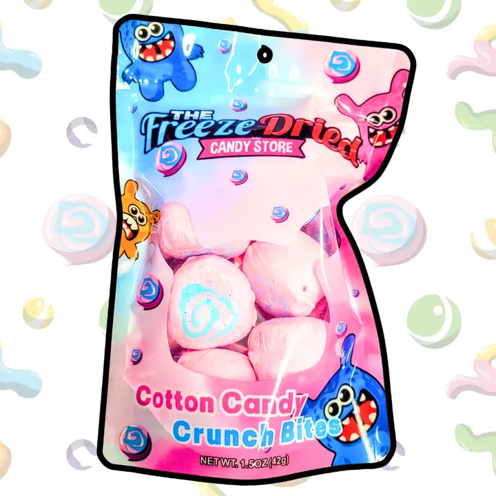 Cotton Candy Crunch Bites
