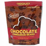 Sweet's Chocolate Cinnamon Bears 14 oz.