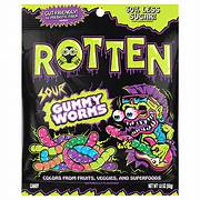 Rotten Sour Gummy Worms