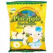 Hello Kitty Tropical Pineapple Marshmallow