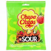 Chupa Chups Sour Lollipops