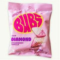 BUBS Sour Strawberry Vanilla Diamond Foam Candy