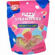 Amos Fizzy Strawberry Swedish Style