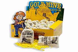 Gold Mine Gold Rocks Nugget Gum