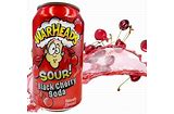 Warhead Sour Blach Cherry Soda