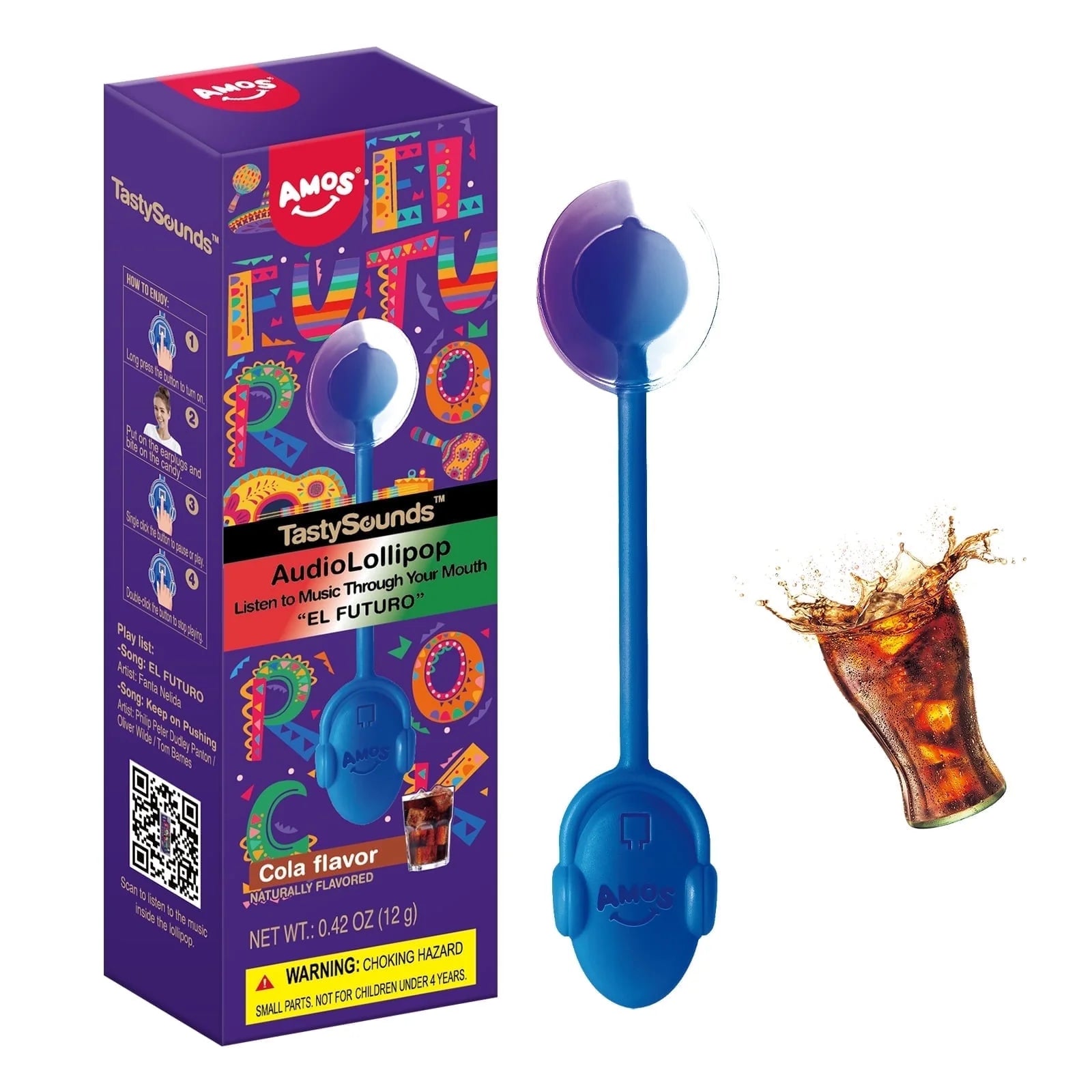 Amos Audio Lollipop Cola