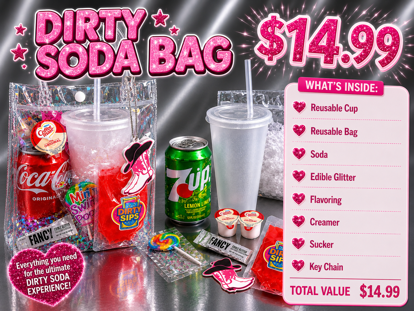 Dirty Soda Bag