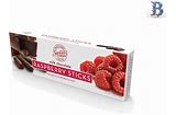 Sweets Milk Chocolate Raspberry Sticks