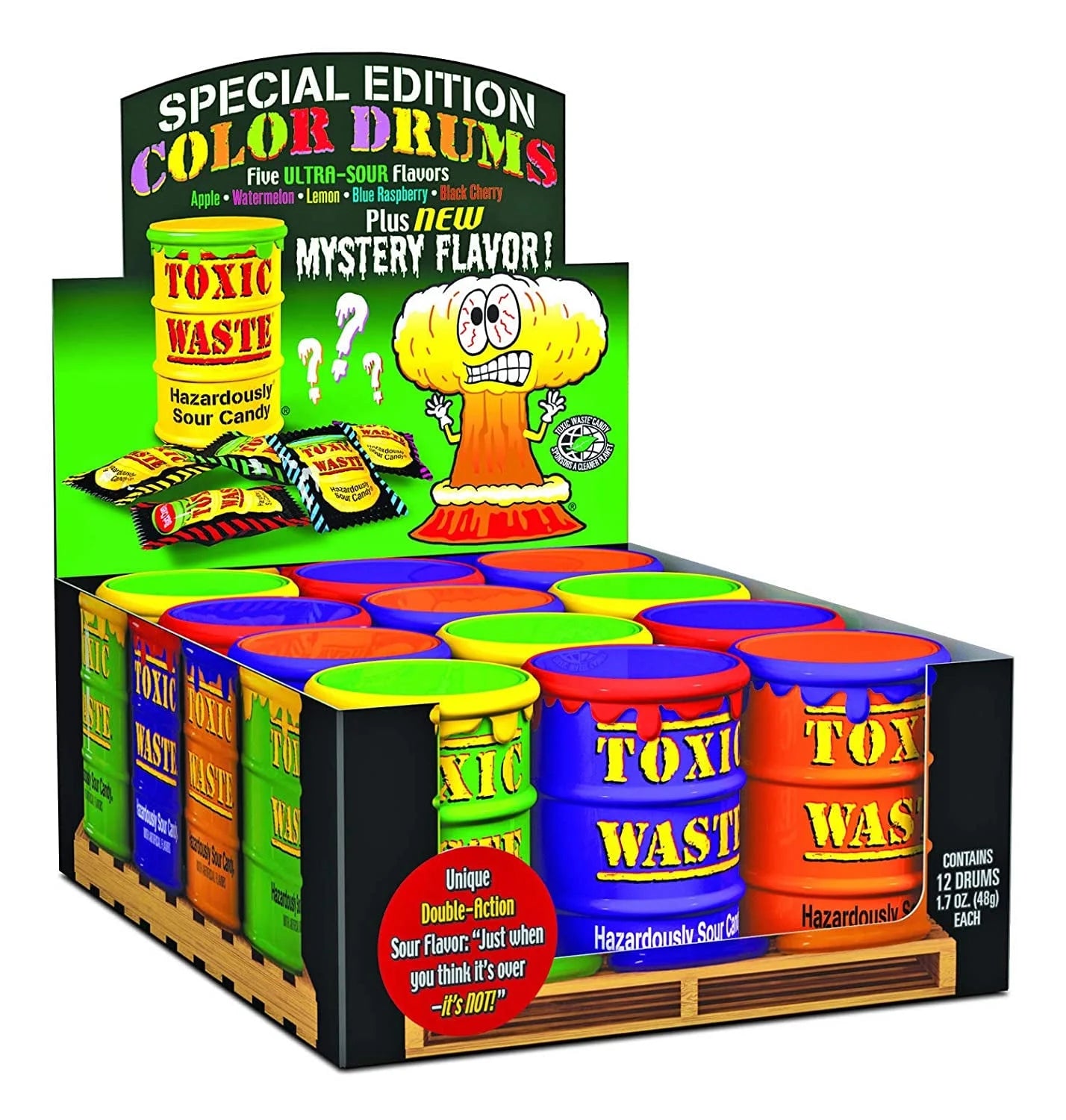 Toxic Waste Color Drums
